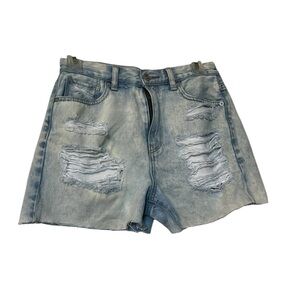 American Eagle Outfitters Light Blue Jean Shorts